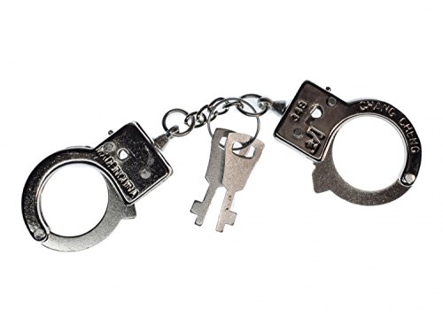 Handschellen Schlüsselanhänger Miniblings Anhänger Polizei Daumenschellen Schlüssel